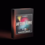 After Life – Deep Progressive music production template cover, compatible with Ableton Live, Logic Pro X, Cubase, and FL Studio. Abstract design representing progressive electronic music.