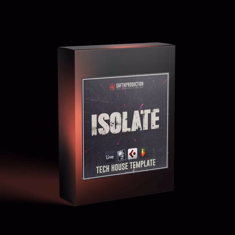 Isolate – Tech House Template for Ableton Live, Logic Pro X, Cubase and FL Studio